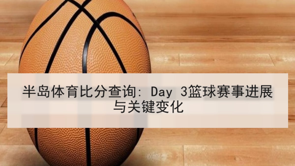 半岛体育比分查询: Day 3篮球赛事进展与关键变化